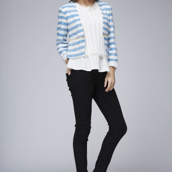 ZIPPER CROP JACKET - Picture 2 of 5